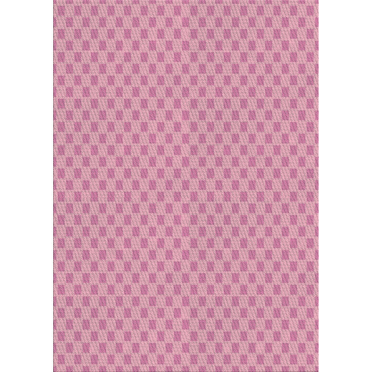 Corrigan Studio® Ridder Geometric Area Rug in Pink Wayfair